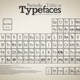Illustration for article titled The Periodic Table of Typefaces